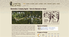 Desktop Screenshot of campingalgarbe.com